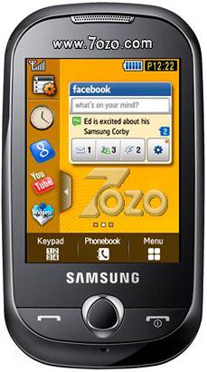 Samsung S3653 Corby سعر ومواصفات
